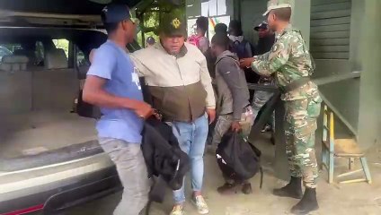 Detienen una pareja de dominicanos por tráfico de inmigrantes haitianos en Santiago Rodríguez