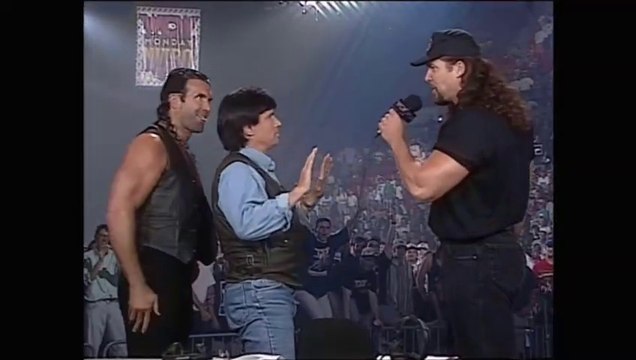 WCW Monday Nitro 06.10.1996 - Lex Luger & Sting vs Ric Flair & Arn Anderson (Tag Team Match)