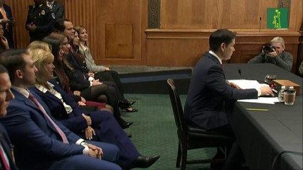 Marco Rubio arremete contra China, Cuba y Maduro