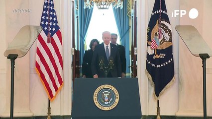 Biden celebra cessar-fogo em Gaza e diz ter trabalhado com Trump