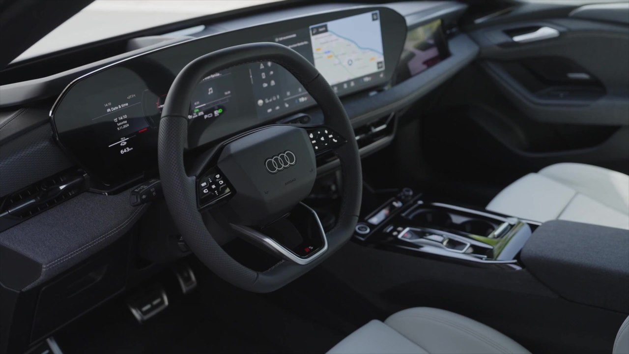 Der Audi A6 e-tron - Neue Philosophie des Interieurdesigns auch im A6 e-tron