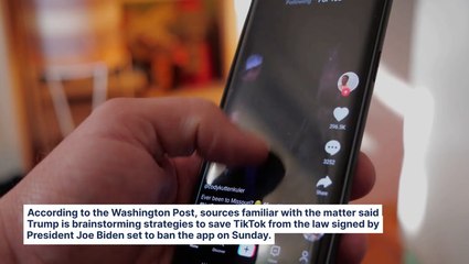 Trump Considers Executive Order To 'Save' TikTok From Being Banned In 4 Days