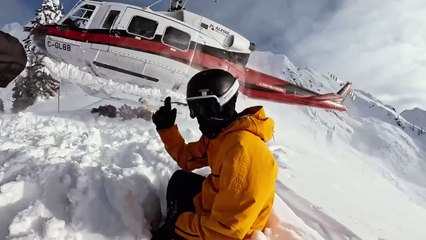 Hamilton, en la nieve y ya viste de rojo