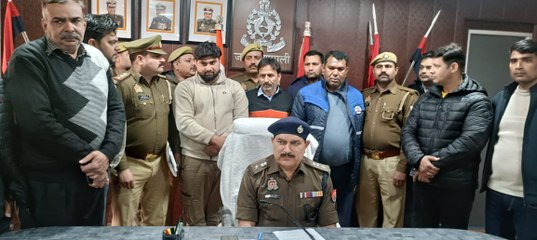 शामली पुलिस ने पकड़े शातिर