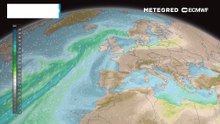 Chuva e vento vão intensificar-se entre segunda e terça-feira em Portugal