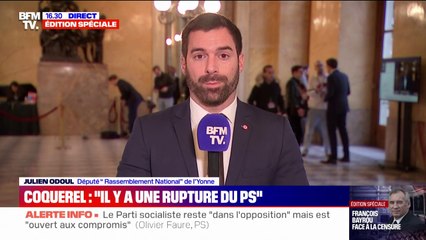 Julien Odoul (RN): "Le NFP était une alliance de pacotille"