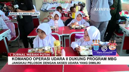 Dapat Jangkau Pelosok, Komando Operasi Udara II Dukung Program Makan Bergizi Gratis