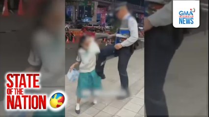 State of the Nation: (Part 1) LOOK: Umawat ng away, nasakal;Habulan sa checkpoint; Atbp.