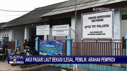 Akui Pagar Laut Bekasi Ilegal, PT TRPN Klaim Pembangunan Merupakan Arahan dari Pemprov Jabar
