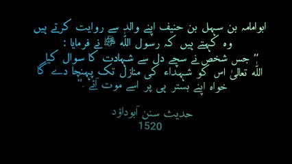 حدیث نبوی صلی اللّٰه علیہ وآلہ وسلّم