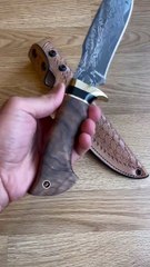Damascus Steel Bowie
