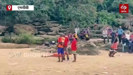 गौरघाट जलप्रपात में युवक डूबा,  पिकनिक मनाने पहुंचे दोस्तों के साथ नहाने के दौरान हुआ हादसा