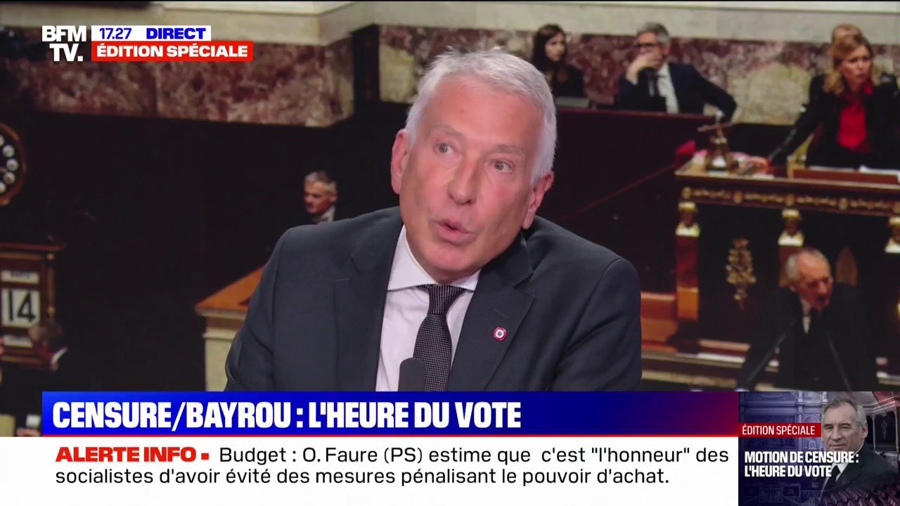 Philippe Balard (RN): "On n'appelle pas à la démission (…) mais est-ce que si ça continue comme ça, Emmanuel Macron va pouvoir rester?"