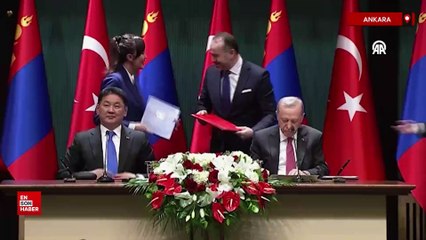 Türkiye ile Moğolistan arasında 11 işbirliği anlaşması