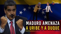 Nicolás Maduro respondió sobre las iniciativas de Uribe y Duque para intervenir en Venezuela