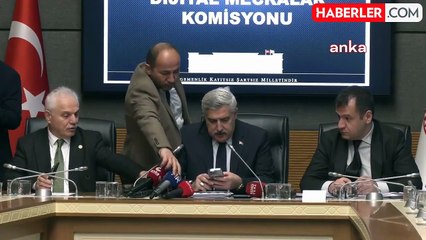 TBMM Dijital Mecralar Komisyonu'nda Açık Mikrofon Kazası