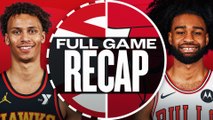 Game Recap: Hawks 110, Bulls 94