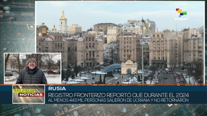 Al menos 443 mil personas salieron de Ucrania durante 2024