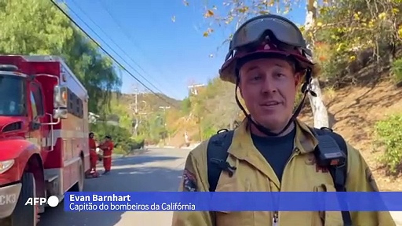 Presos buscam redenção na luta contra os incêndios florestais de Los Angeles