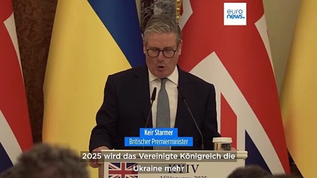 Britischer Premierminister Sir Keir Starmer in Kyjiw