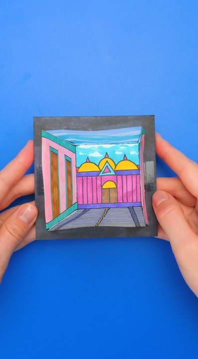 FACILE ! ✍️ Dessiner une incroyable illusion d'optique 👁️✨