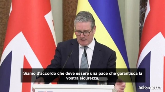 Starmer (Gb): 3 miliardi di sterline di supporto militare a Kiev