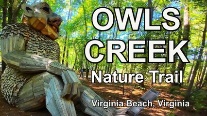 Explore The Enchanting Owls Creek Nature Trail Featuring A Magical Troll Exhibition! - Virginia Beach, VA