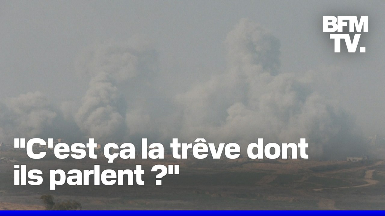 Israël poursuit ses frappes à Gaza avant l'entrée en vigueur de l'accord de cessez-le-feu