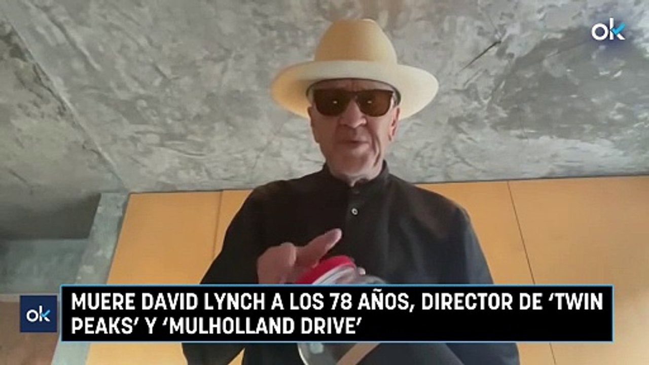 Muere David Lynch a los 78 años, director de ‘Twin Peaks’ y ‘Mulholland Drive’