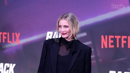 Cameron Diaz Is Radiant in Sheer Top and Bold Lip for Her First Movie Premiere in 11 Years