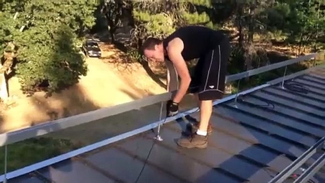 How to install 4100 Watt Solar Panel Array- Solar Off-Grid System Installation Video