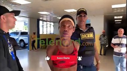 Apresan a «La Cacona» por supuesto robo de una pistola en SFM