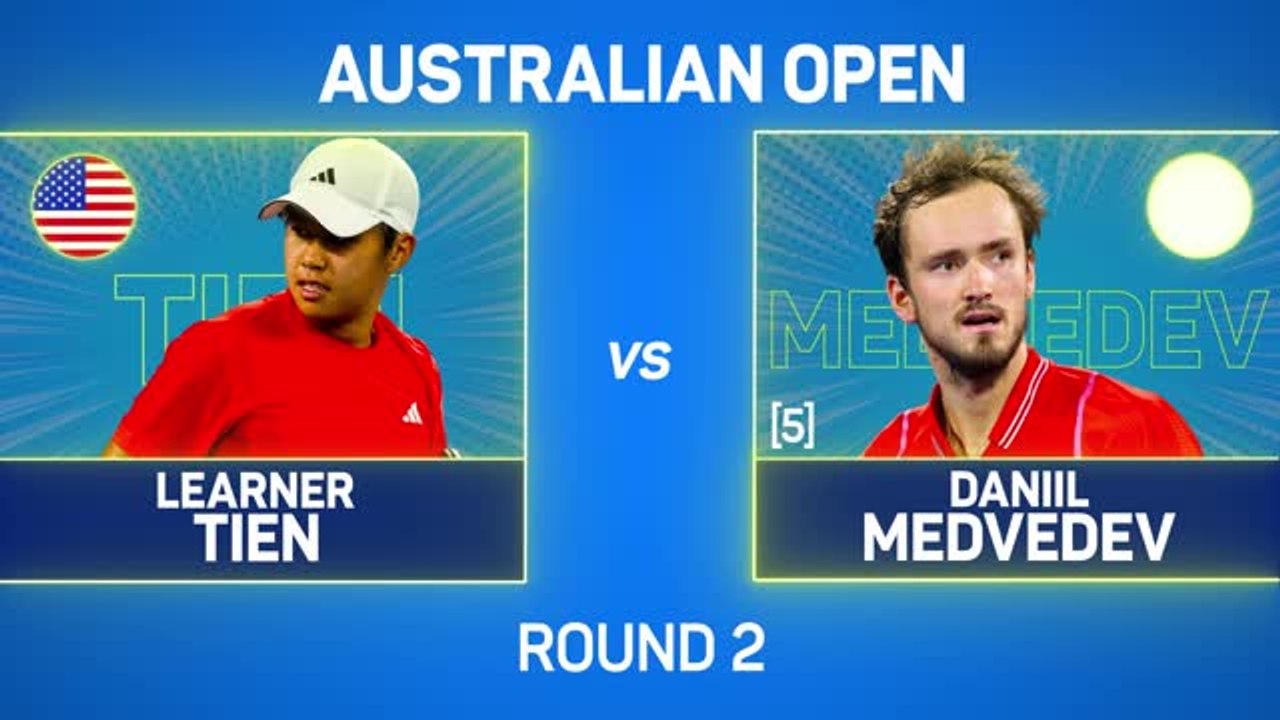 Medvedev stunned by World No.114 in five-set thriller