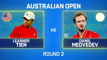 Medvedev stunned by World No.114 in five-set thriller