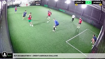 But de Sébastien V - Credit Agricole Challans