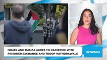 Israel and Hamas Agree to Ceasefire With Prisoner Exchange and Troop Withdrawals