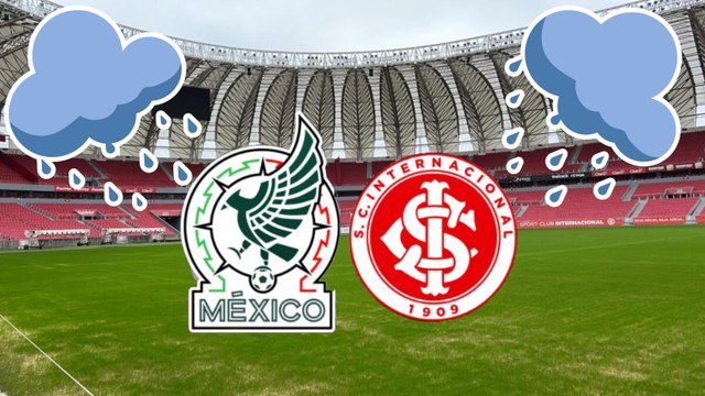 Selección Mexicana: Fuertes lluvias en Porto Alegre amenazan el duelo contra el Internacional en Brasil