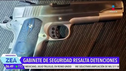 Realizan detenciones, cateos, aseguramiento de armas y drogas en 14 estados del país