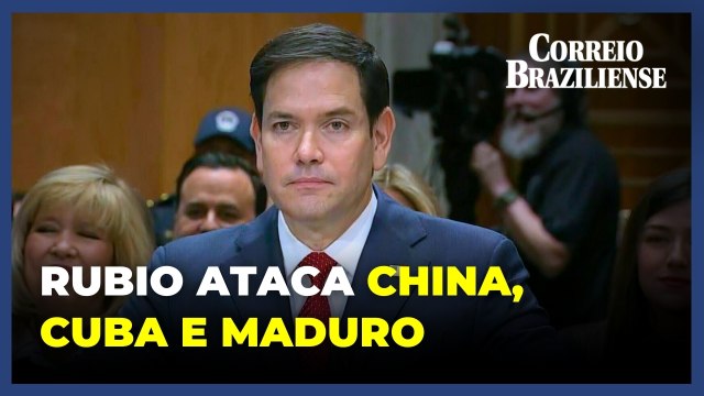 Futuro chefe da diplomacia de Trump, Marco Rubio ataca China, Cuba e Maduro