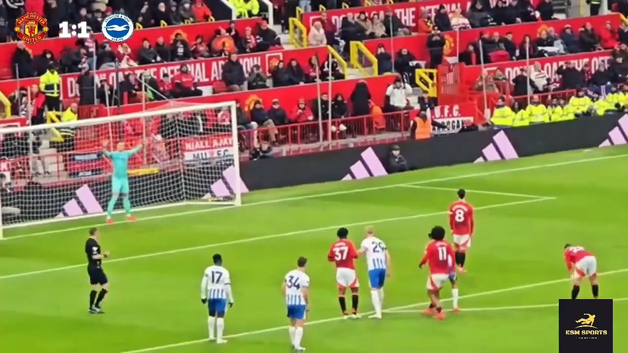 Manchester United vs Brighton 1-3 - Extended Hi...