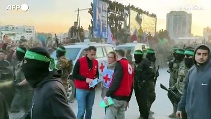 Le tre israeliane rilasciate da Hamas sono arrivate in Israele