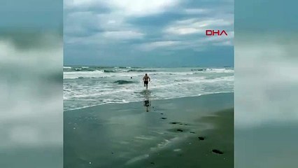 İntihar eden kadını polis memuru kurtardı