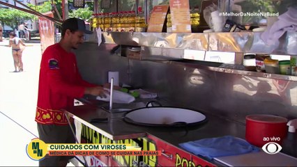 Virose no litoral: médica dá dicas para se cuidar na praia | Melhor da Noite
