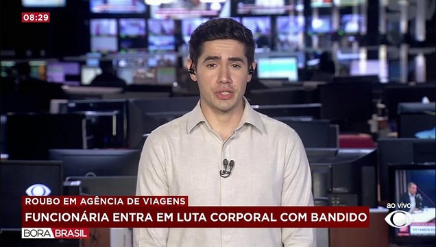 Atendente de agência de turismo luta com assaltante e impede roubo em SP