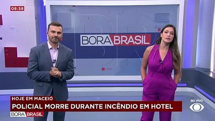 Hotel pega fogo em Maceió, e policial morre por inalação de fumaça