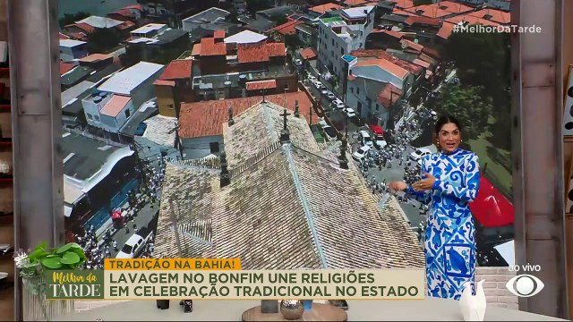 Lavagem no Bonfim une religiões em celebração tradicional na Bahia | Melhor da Tarde