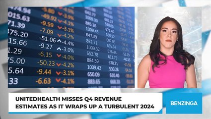 UnitedHealth Misses Q4 Revenue Estimates As It Wraps Up A Turbulent 2024