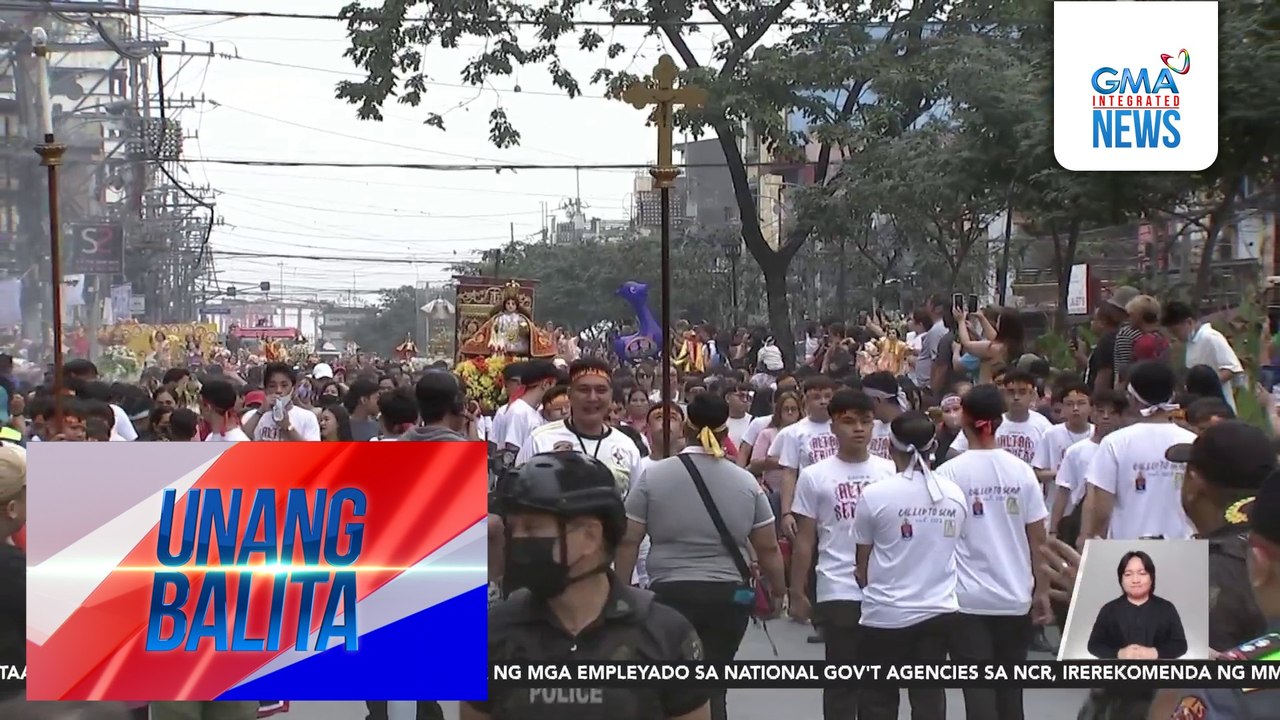 Ilang kalye sa Maynila, isasara para sa pista ng Sto. Niño de Tondo bukas at sa Linggo | Unang Balita