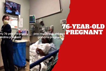 Unbelievable news! Woman 76 goes viral after discovering she is 12 weeks pregnant