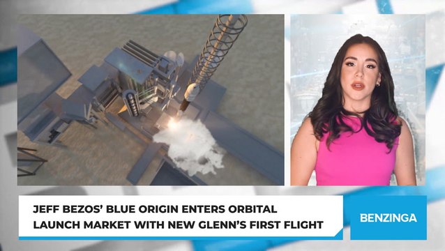 Jeff Bezos’ Blue Origin Enters Orbital Launch Market With New Glenn’s First Flight
